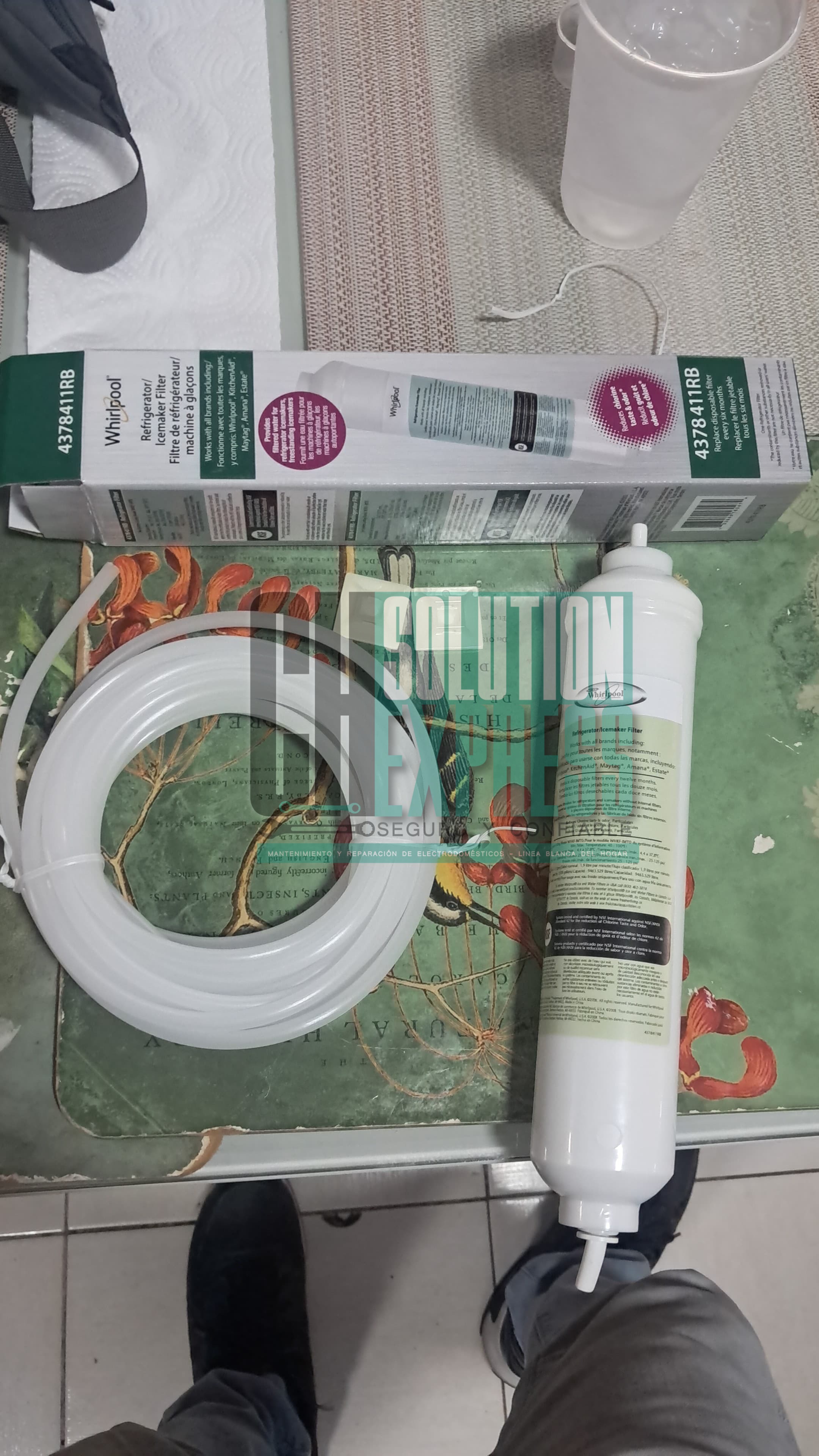 Cambio Filtro Agua -Nevera Samsung