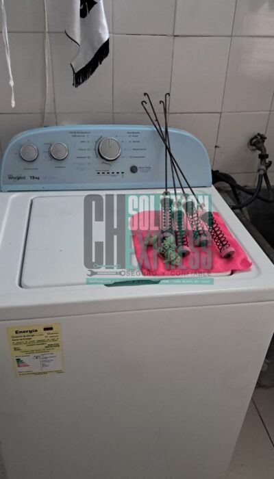 Cambio Suspensión Lavadora- Whirlpool